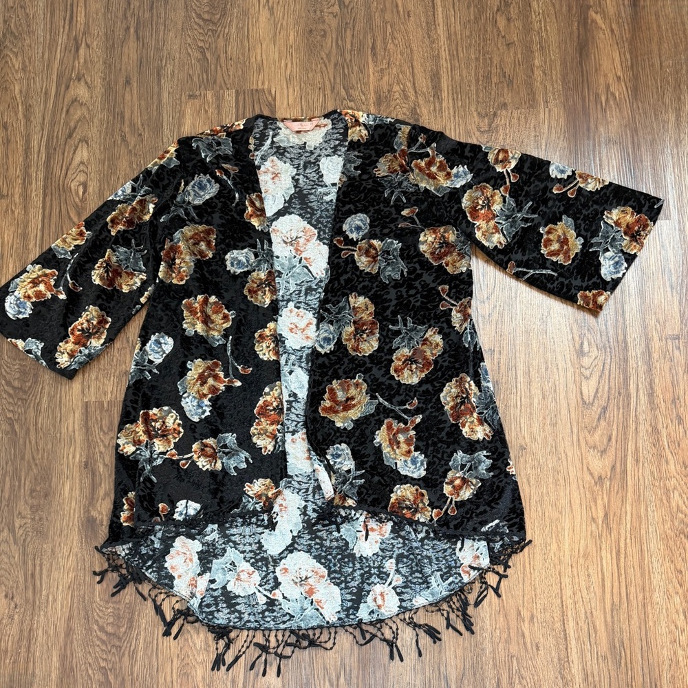 Floral Cardigan/Duster